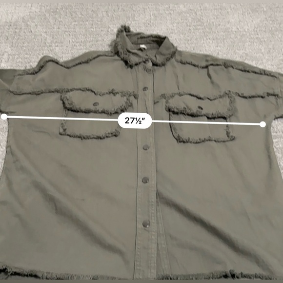 Elan Rock & Roll Shacket  woman’s medium - Picture 6 of 11